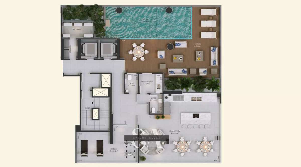 Apartamento, 3 quartos, 220 m² - Foto 4